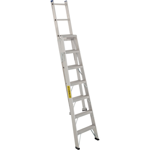 2700 Series Industrial Duty Multi-Way Ladders, 7', Aluminum, 250 lbs. Cap., ANSI 1, CSA 1 Pathway Supply LP
