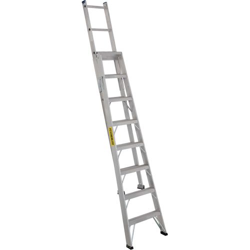 2700 Series Industrial Duty Multi-Way Ladders, 8', Aluminum, 250 lbs. Cap., ANSI 1, CSA 1 Pathway Supply LP