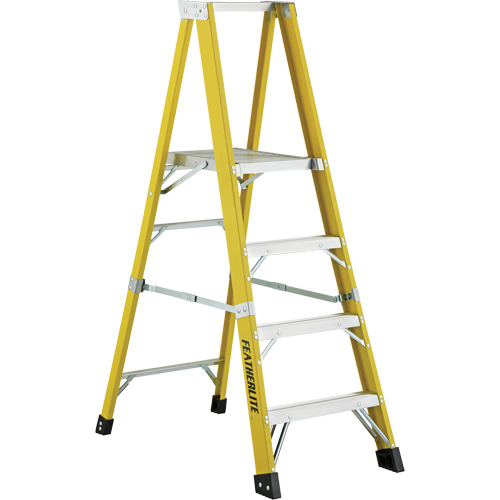 Industrial Heavy-Duty Platform Stepladders (6500 Series), 6', 300 lbs. Cap. Pathway Supply LP