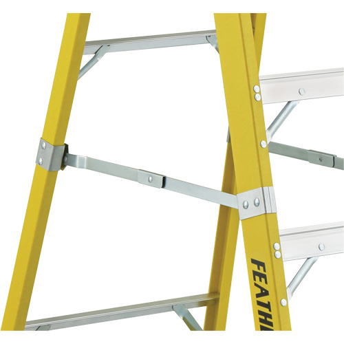 Industrial Heavy-Duty Platform Stepladders (6500 Series), 6', 300 lbs. Cap. Pathway Supply LP