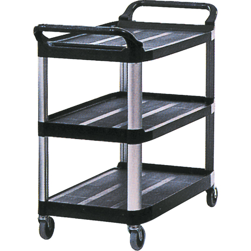 Utility Cart, 3 Tiers, 20" x 37" x 33-5/8", 300 lbs. Capacity Pathway Supply LP