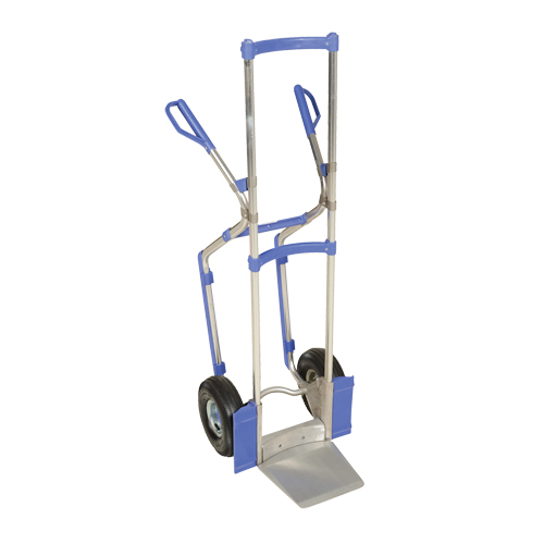 Ergonomic Hand Truck, Combination Handle, Aluminum, 52" Height, 350 lbs. Capacity Pathway Supply LP