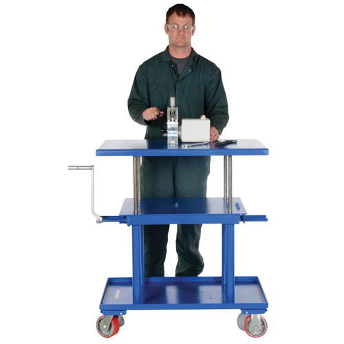 Table &eacute;l&eacute;vatrice hydraulique, 24" lo x 36" la, Acier, Capacit&eacute; 2000 lb Pathway Supply LP