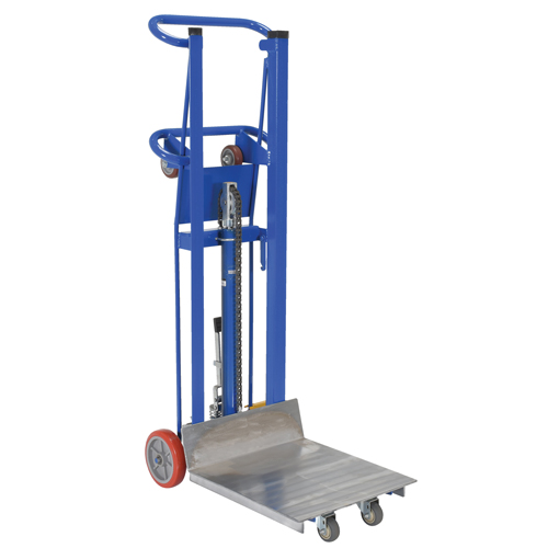 Hydra Lift Platform Stacker, Foot Pump Operated, 750 lbs. Capacity, 52" Max Lift Pathway Supply LP