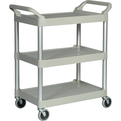 Light-Duty Utility Cart, 3 Tiers, 19" x 38" x 34", 200 lbs. Capacity Pathway Supply LP