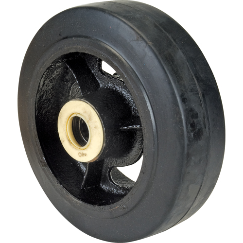 Rubber Wheels, 6" (152 mm) Dia. x 2" (51 mm) W, 550 lbs. (249 kg.) Capacity Pathway Supply LP