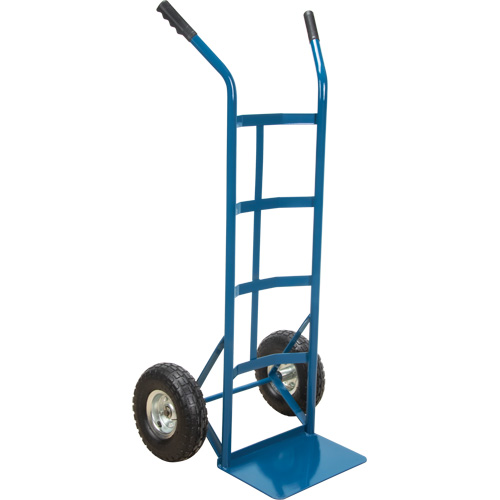 All-Welded Hand Truck, Dual Handle, Steel, 46" Height, 600 lbs. Capacity Pathway Supply LP