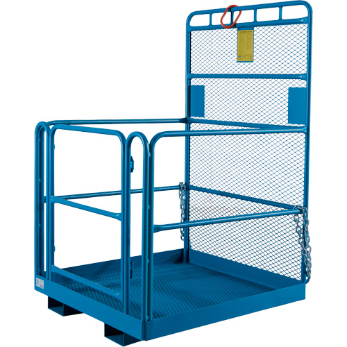 Nacelle &eacute;l&eacute;vatrice pour travail en hauteur, 48" x 48" x 72" h, Capacit&eacute; de 1000 lb, Acier Pathway Supply LP