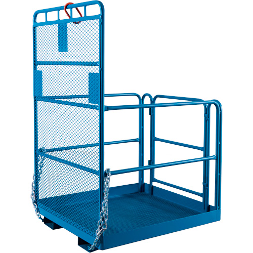 Nacelle &eacute;l&eacute;vatrice pour travail en hauteur, 48" x 48" x 72" h, Capacit&eacute; de 1000 lb, Acier Pathway Supply LP