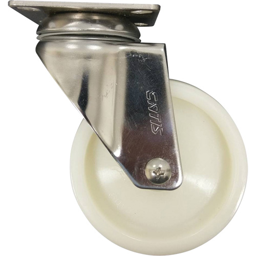 Roulette, Pivotant, 4" (101,6 mm), Nylon, 200 lb (91 kg) Pathway Supply LP