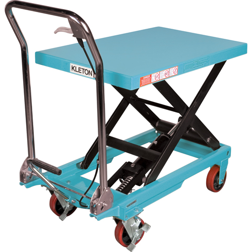 Heavy-Duty Hydraulic Scissor Lift Table, 32" L x 19-3/4" W, Steel, 660 lbs. Capacity Pathway Supply LP