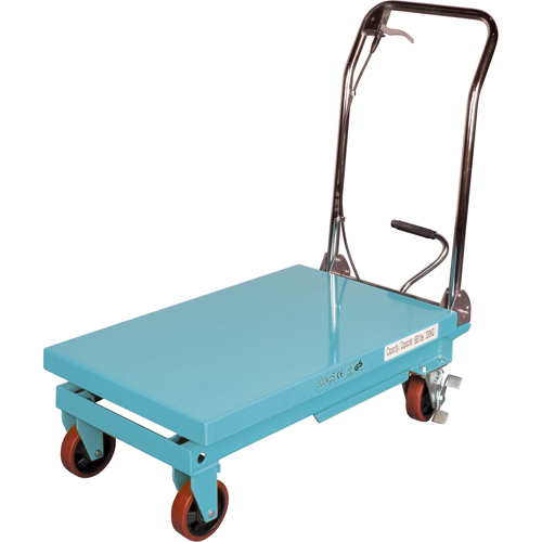 Heavy-Duty Hydraulic Scissor Lift Table, 32" L x 19-3/4" W, Steel, 660 lbs. Capacity Pathway Supply LP