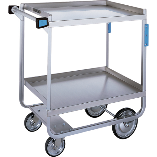 Heavy-Duty U Frame Carts, 2 Tiers, 19-3/8" W x 34-1/2" H x 32-5/8" D, 700 lbs. Capacity Pathway Supply LP