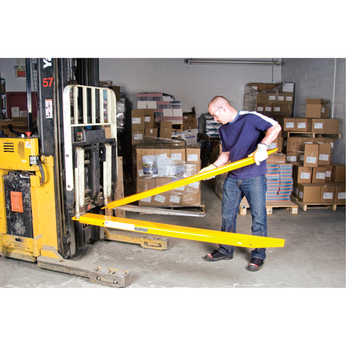 Rallonges de fourches, 72" l x 5" la, Pour des largeurs de fourches 4" Pathway Supply LP