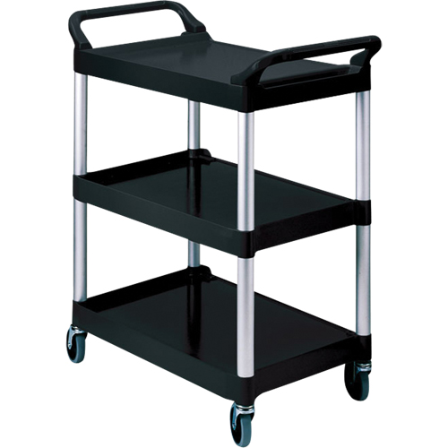 Chariot de service, 3 tiers, 19" x 38" x 34", Capacit&eacute; 200 lb Pathway Supply LP