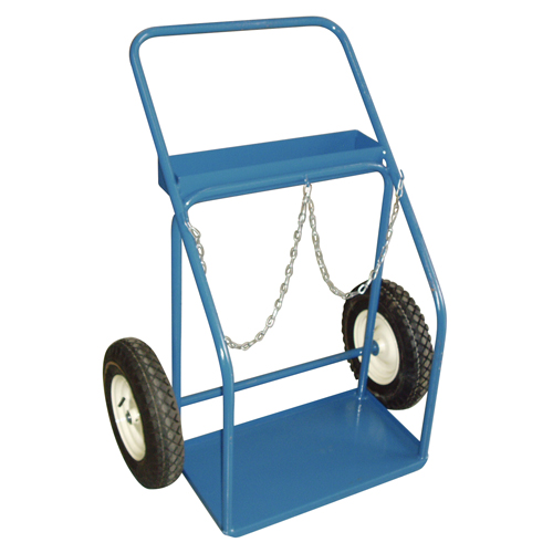 Chariots pour bouteilles de gaz, Roues Pneumatique, Base de 25" la x 13" lo, 400 lb Pathway Supply LP