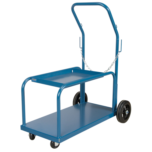 Chariots de soudage Mini-MIG, Roues Caoutchouc, Base de , 1000 lb Pathway Supply LP