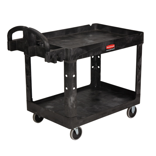 Heavy Duty Utility Cart - 4520-88, 2 Tiers, 25-1/4" x 39" x 44", 500 lbs. Capacity Pathway Supply LP