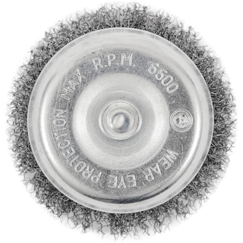 Shaft-Mounted Crimped Cup Brush Pathway Supply LP