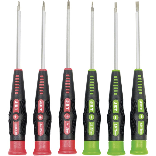 JPSD-6 Precision Screwdriver Set, 6, Magnetic Pathway Supply LP