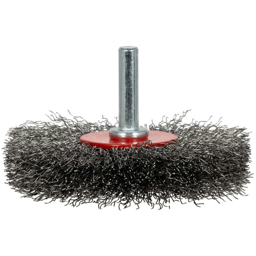 ER300-12 Shaft Mounted Crimped Radial Brush, 3", .012" Fill Pathway Supply LP