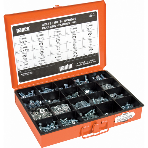 Grade 5 Cap Screw, Washer, Lockwasher & Nut Master Assortments Pathway Supply LP