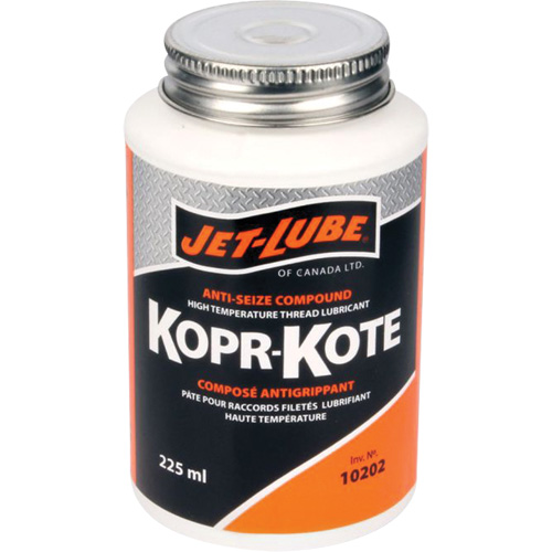 Compos&eacute; pour les colliers de forage et joints doutillage sur les chantiers p&eacute;trolif&egrave;res Kopr-Kote, 225 ml, Canette &agrave; dessus brosse, 450°F (232°C) Temp max. Pathway Supply LP