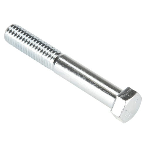 Hex Head Cap Screw, 7/16" Dia., 3" L, Zinc Plated, Coarse, Grade 5 Pathway Supply LP
