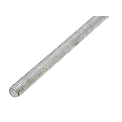 Threaded Rod, 1/4"-20, 36" L, Galvanized, Grade 2 Grade Pathway Supply LP