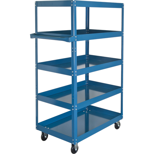 Shelf Carts , 5 Tiers, 18" W x 61" H x 30" D, 900 lbs. Capacity Pathway Supply LP