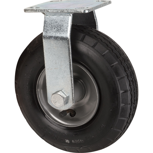 Roulettes pneumatiques, Fixe, 8" (203,2 mm), Pneumatique, 350 lb (158,8 kg) Pathway Supply LP