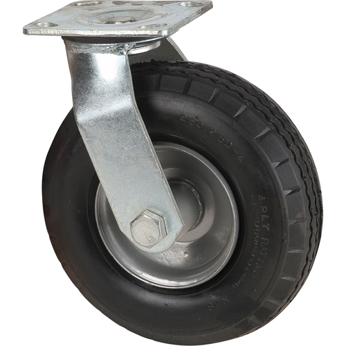 Pneumatic Casters, Swivel, 8" (203.2 mm), Pneumatic, 350 lbs. (158.8 kg.) Pathway Supply LP