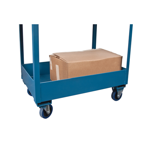 Deep Lipped Service Cart, 2 Tiers, 24" W x 47" H x 36" D, 1200 lbs. Capacity Pathway Supply LP