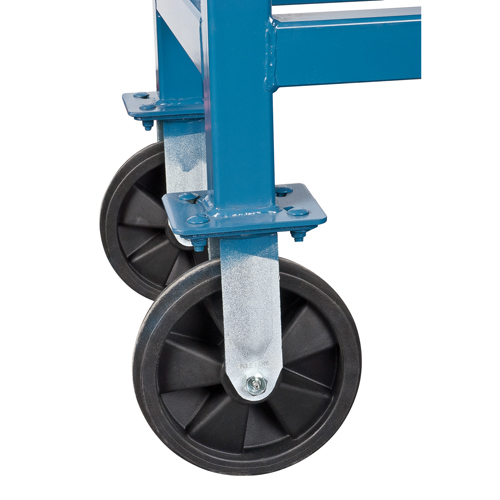 Elevated Platform Trucks, 60" L x 30" W, 2000 lbs. Capacity, Nylon Casters Pathway Supply LP