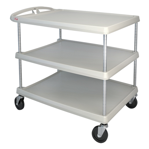 myCart Utility Cart, 3 Tiers, 26" x 36-7/8" x 36", 500 lbs. Capacity Pathway Supply LP
