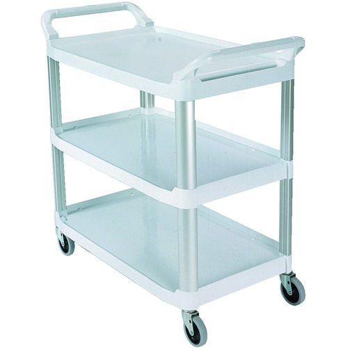 Open-Sided Shelf Cart, 3 Tiers, 40" x 37" x 20", 300 lbs. Capacity Pathway Supply LP