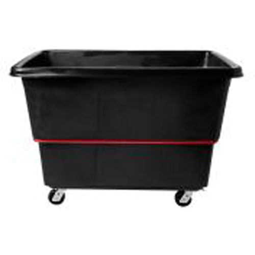 Chariot utilitaire &agrave; usage intensif, Plastique recycl&eacute; noir, 59"/34-5/8" lo x 34"/59-1/64" la x 42-1/16"/42-7/8" h, Volume 27 pi³, Capacit&eacute; 1200 lb Pathway Supply LP