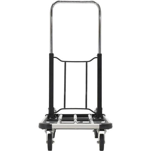 Chariot &agrave; plateforme repliable, Acier inoxydable, 300 lb, 28" lo x 16" la, Hauteur 33-1/2" Pathway Supply LP