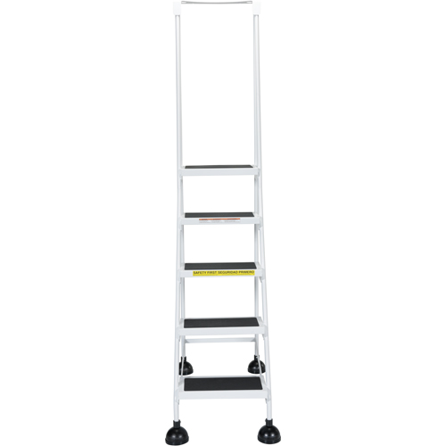 &eacute;chelles Stop-Step pour travaux l&eacute;gers, 5 marches, Largeur de la marche 16", Hauteur de la plateforme 47-11/16", Acier Pathway Supply LP