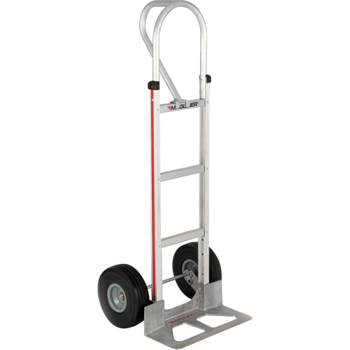 Straight Back Hand Truck, P-Handle Handle, Aluminum, 52" Height, 500 lbs. Capacity Pathway Supply LP