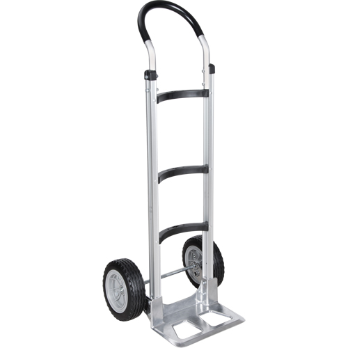 Knocked Down Hand Truck, Continuous Handle, Aluminum, 49-5/8" Height, 500 lbs. Capacity Pathway Supply LP