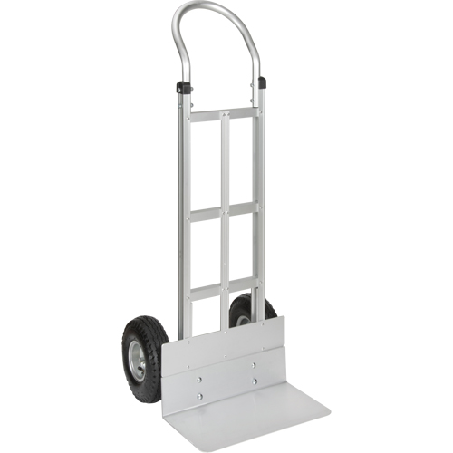 Knocked Down Hand Truck, Continuous Handle, Aluminum, 49-5/8" Height, 500 lbs. Capacity Pathway Supply LP