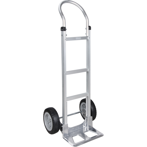 Knocked Down Hand Truck, Continuous Handle, Aluminum, 49-5/8" Height, 500 lbs. Capacity Pathway Supply LP