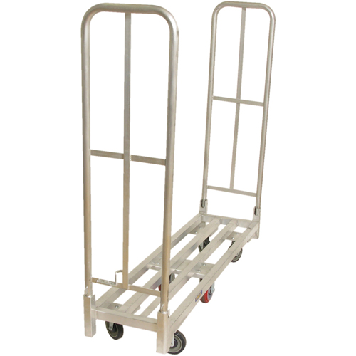 U-Boat Platform Truck, 59-1/2" L x 16" W, 1750 lbs. Capacity, Polyurethane Casters Pathway Supply LP