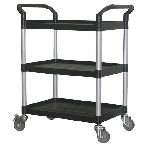 Chariot utilitaire, 3 tiers, 33-1/2" x 39-3/8" x 19", Capacit&eacute; 300 lb Pathway Supply LP
