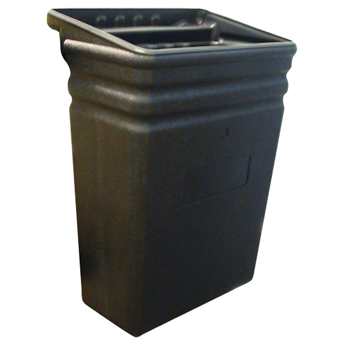 Corbeille &agrave; d&eacute;chets en plastique pour chariot tout usage Pathway Supply LP