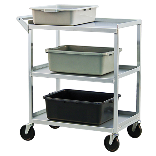 Chariot utilitaire, 3 Tiers, 18-1/2" la x 39" h x 32-1/2" p, Capacit&eacute; 350 lb Pathway Supply LP