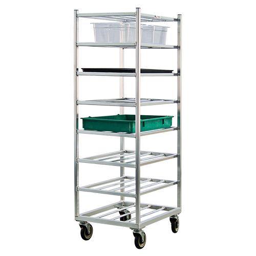 Chariot &agrave; tablettes, 8 Tiers, 20-7/8" la x 67" h x 27" p, Capacit&eacute; 600 lb Pathway Supply LP
