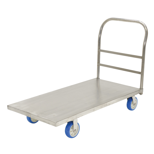 Platform Truck, 48" L x 24" W, 2000 lbs. Capacity, Polyurethane Casters Pathway Supply LP