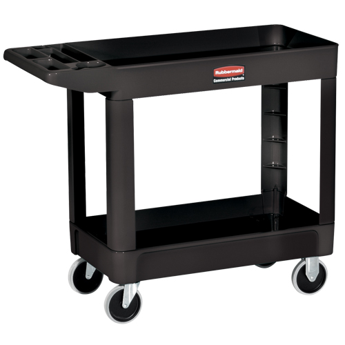Chariot utilitaire robuste - 4500-89, 2 tiers, 25-7/8" x 33-1/4" x 45-1/4", Capacit&eacute; 500 lb Pathway Supply LP